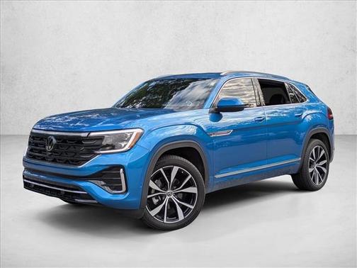 Kingfisher Blue Metallic 2024 Volkswagen Atlas Cross Sport 2.0T SEL Premium