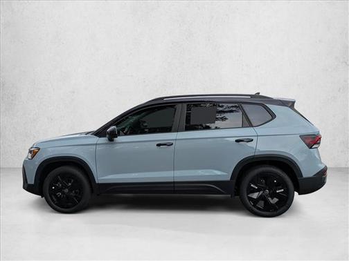 Monument Gray w/Deep Black Roof 2026 Volkswagen Taos SE Black
