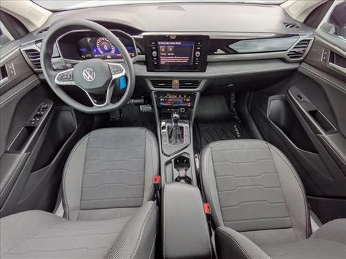 Monument Gray w/Deep Black Roof 2026 Volkswagen Taos SE Black