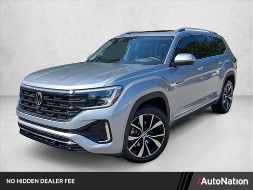 Silver Mist Metallic 2026 Volkswagen Atlas 2.0T SEL Premium R-Line 4MOTION