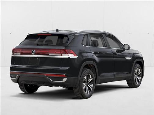 deep black pearl 2026 Volkswagen Atlas Cross Sport 2.0T SE w/Technology 4MOTION