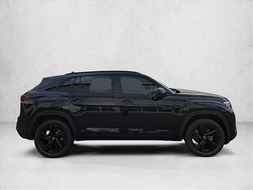 deep black pearl 2026 Volkswagen Atlas Cross Sport 2.0T SEL