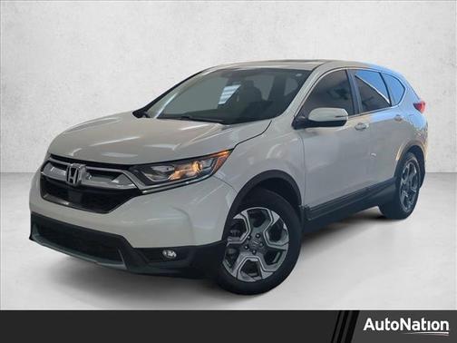 White Diamond Pearl 2018 Honda CR-V EX-L
