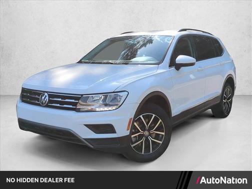 Pure White 2021 Volkswagen Tiguan 2.0T SE 4MOTION