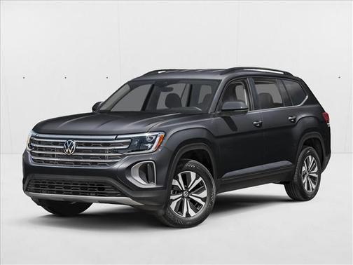 deep black pearl 2026 Volkswagen Atlas 2.0T SE w/Technology