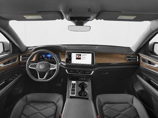 deep black pearl 2026 Volkswagen Atlas 2.0T SE w/Technology