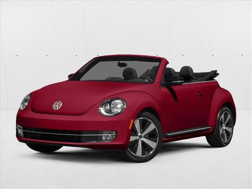 Pure White/Black Roof 2015 Volkswagen Beetle 1.8T
