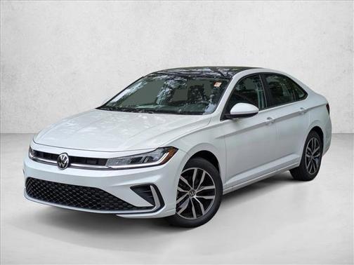 Opal White Pearl 2025 Volkswagen Jetta 1.5T SE