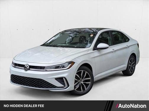 Opal White Pearl 2025 Volkswagen Jetta 1.5T SE