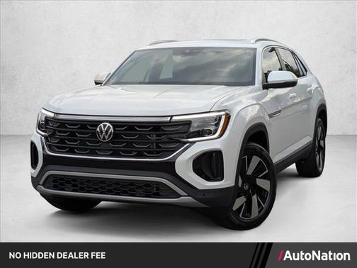 opal white pearl 2026 Volkswagen Atlas Cross Sport 2.0T SEL