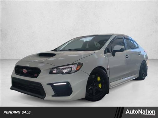 Crystal White Pearl 2019 Subaru WRX STI Base