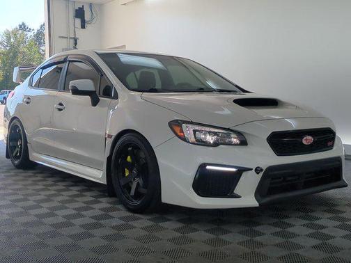 Crystal White Pearl 2019 Subaru WRX STI Base