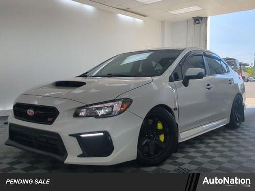 Crystal White Pearl 2019 Subaru WRX STI Base