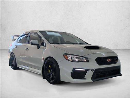Crystal White Pearl 2019 Subaru WRX STI Base
