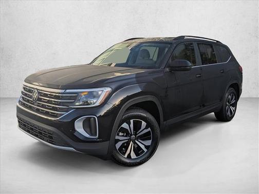 deep black pearl 2026 Volkswagen Atlas 2.0T SE