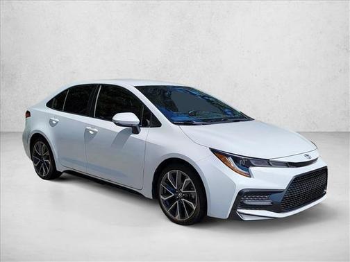 Super White 2021 Toyota Corolla SE