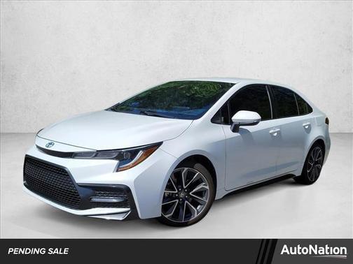 Super White 2021 Toyota Corolla SE