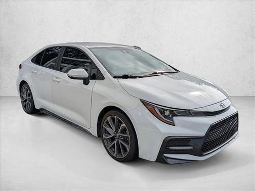 Super White 2021 Toyota Corolla SE