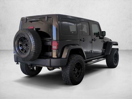 Black Clearcoat 2012 Jeep Wrangler Unlimited Rubicon