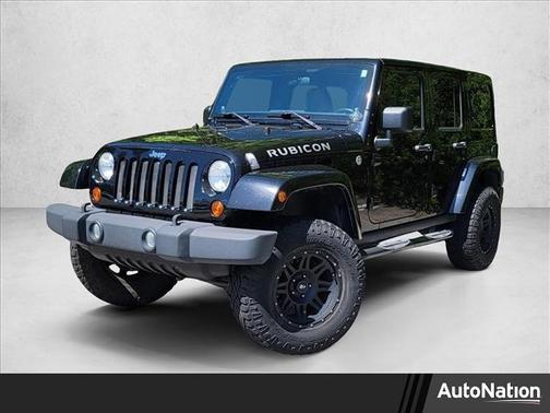 Black Clearcoat 2012 Jeep Wrangler Unlimited Rubicon