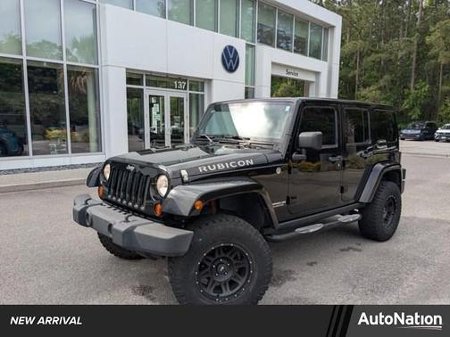 Black Clearcoat 2012 Jeep Wrangler Unlimited Rubicon