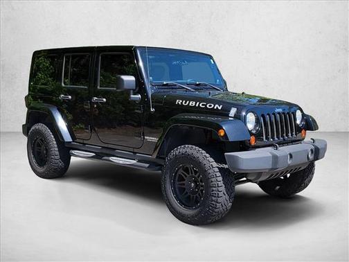 Black Clearcoat 2012 Jeep Wrangler Unlimited Rubicon