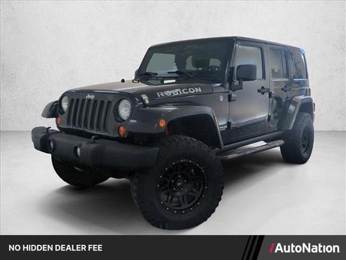 Black Clearcoat 2012 Jeep Wrangler Unlimited Rubicon