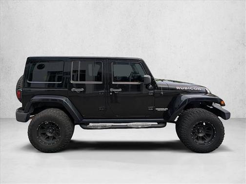 Black Clearcoat 2012 Jeep Wrangler Unlimited Rubicon