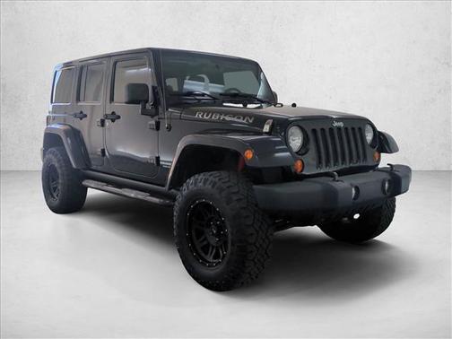 Black Clearcoat 2012 Jeep Wrangler Unlimited Rubicon