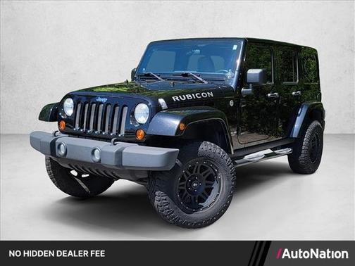 Black Clearcoat 2012 Jeep Wrangler Unlimited Rubicon