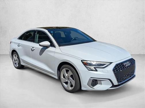 Ibis White 2022 Audi A3 Premium Plus
