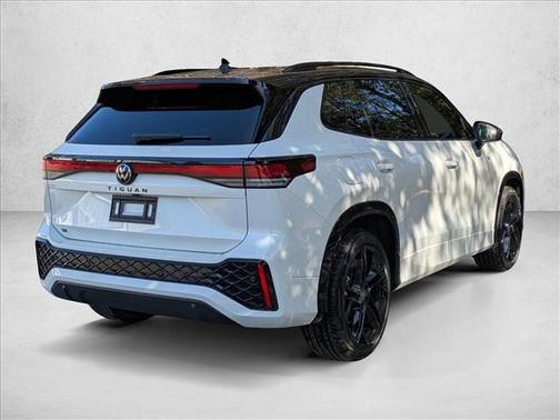 Opal White w/Deep Black Roof 2026 Volkswagen Tiguan 2.0T SE R-Line Black