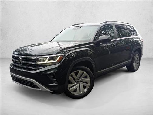 Racing Green Metallic 2021 Volkswagen Atlas 3.6L SEL