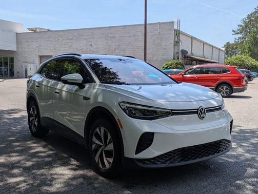 Pure White 2023 Volkswagen ID.4 AWD Pro