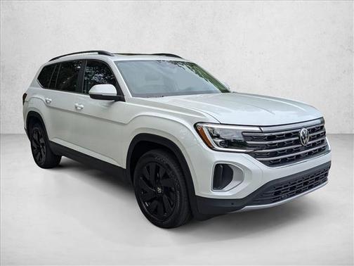 opal white pearl 2026 Volkswagen Atlas 2.0T SE w/Technology