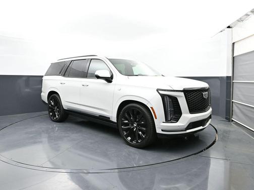 Crystal White Tricoat 2025 Cadillac Escalade Sport Platinum