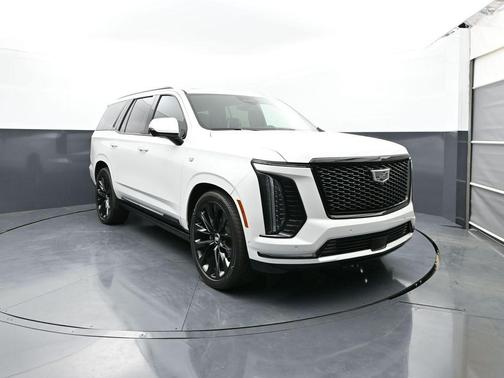 Crystal White Tricoat 2025 Cadillac Escalade Sport Platinum