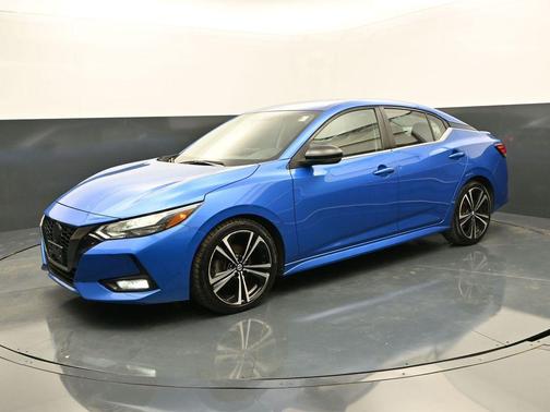 Electric Blue Metallic 2021 Nissan Sentra SR