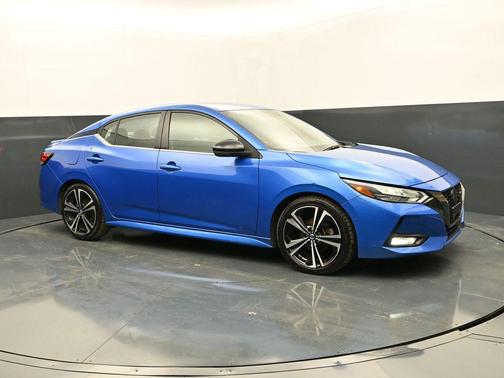 Electric Blue Metallic 2021 Nissan Sentra SR