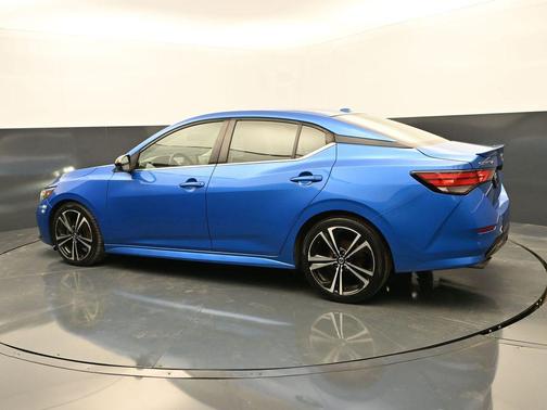 Electric Blue Metallic 2021 Nissan Sentra SR