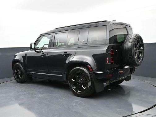 Santorini Black Metallic 2023 Land Rover Defender 110 X-Dynamic SE
