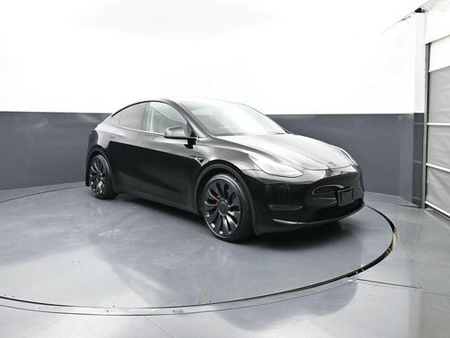 Deep Blue Metallic 2024 Tesla Model Y Performance Dual Motor All-Wheel Drive