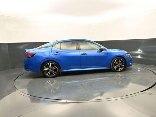 Electric Blue Metallic 2021 Nissan Sentra SR