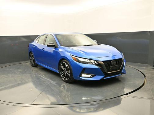 Electric Blue Metallic 2021 Nissan Sentra SR