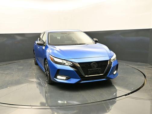Electric Blue Metallic 2021 Nissan Sentra SR