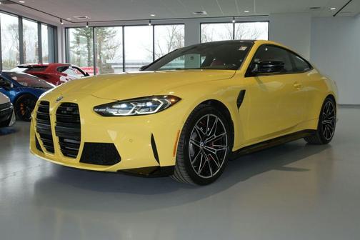 Dakar Yellow 2023 BMW M4 Competition