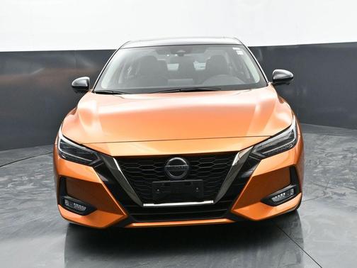 Monarch Orange Metallic/Super Black 2023 Nissan Sentra SR