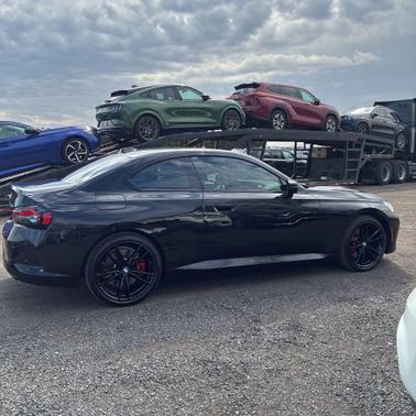 Black Sapphire Metallic 2023 BMW M240 i xDrive