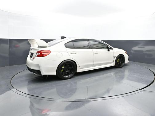 Crystal White Pearl 2020 Subaru WRX STI Limited w/Wing