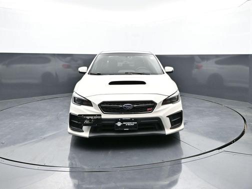 Crystal White Pearl 2020 Subaru WRX STI Limited w/Wing